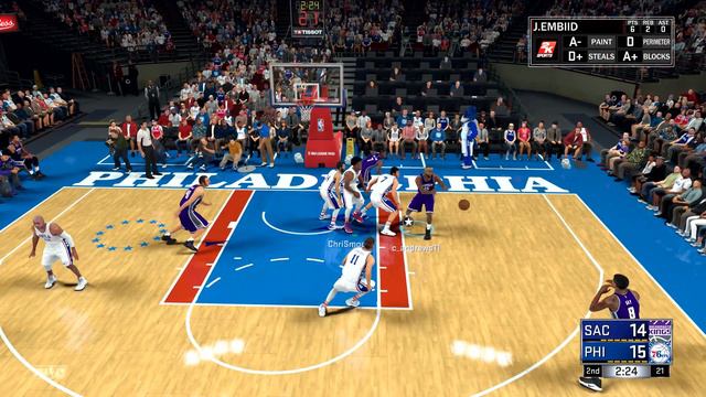 NBA 2K17 4K Play Now - Joel Embiid Catching Lobs! 76ers PS4 Pro смотреть онлайн