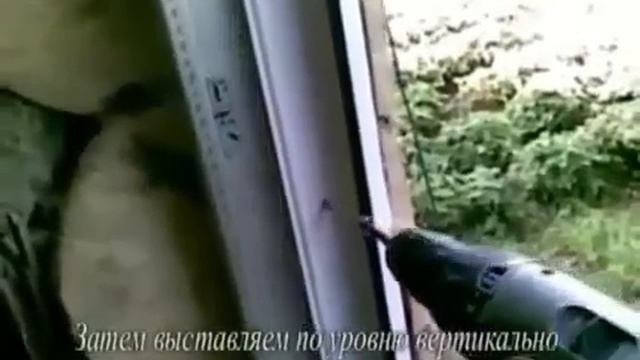Как установить пластиковое окно в деревянном доме смотреть онлайн
