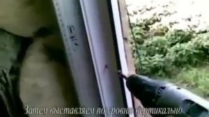 Как установить пластиковое окно в деревянном доме