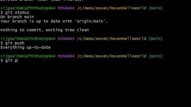 Delete GIT Remote branch using BASH Command Line | Automation | GIT Tutorial смотреть онлайн