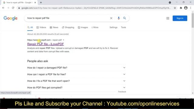 How to Repair corrupted pdf file | How to Repair damage pdf file free online | PDF file corrupt смотреть онлайн