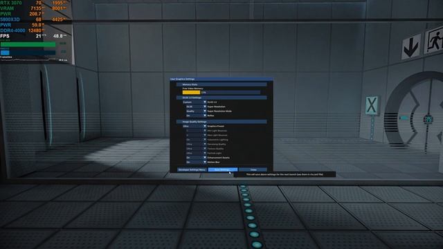 Portal with RTX | RTX 3070 | AMD Ryzen 7 5800X3D смотреть онлайн