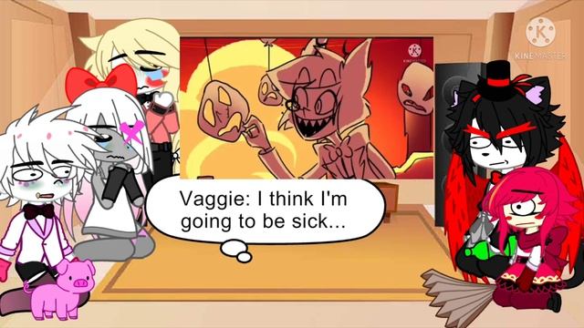 Hazbin hotel react to Alastor || Hazbin hotel || 1/? смотреть онлайн