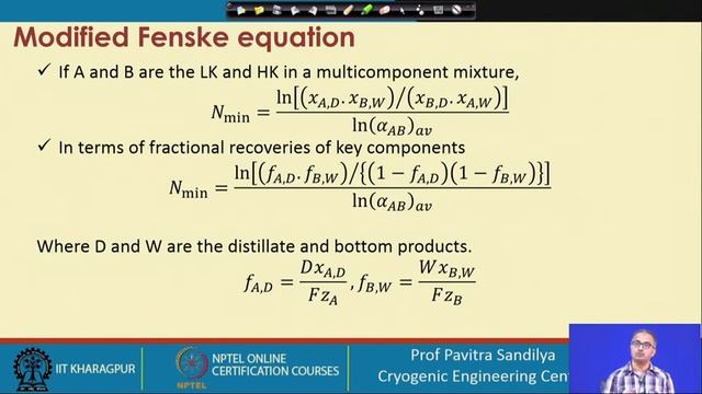 Lecture 50: Multicomponent distillation column design: Approximate method смотреть онлайн
