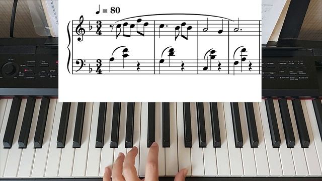 В Мечтах Изящный Вальс Легко Beautiful Waltz+ НОТЫ? смотреть онлайн