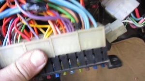 замена колодки предохранителей на Газели