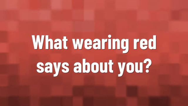 What does it mean when a woman wears a red dress? смотреть онлайн