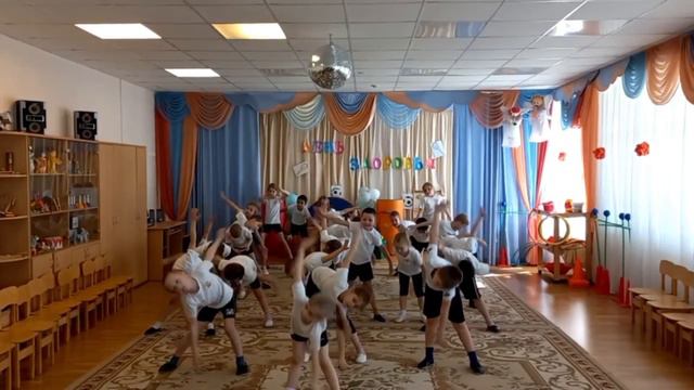 флешмоб "Здоровые дети - здоровая страна" Всемирный день Здоровья смотреть онлайн