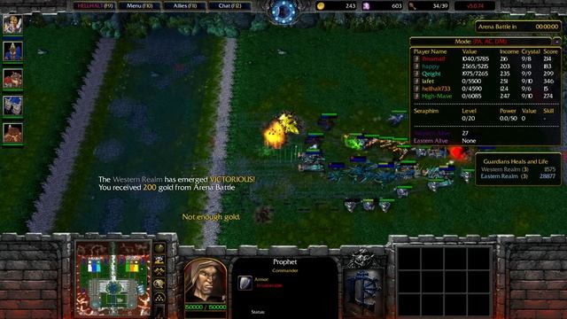 Warcraft 3 Classic HellHalt TD Competitive #167 win 20 смотреть онлайн