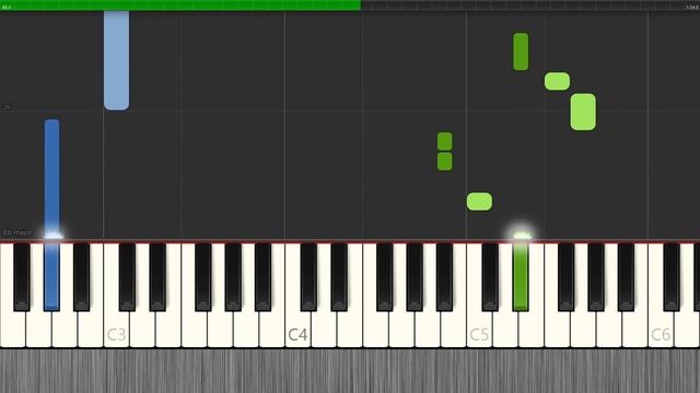 Boku no Hero Academia 3rd Season Opening 1 - ODD FUTURE - Synthesia EASY Piano Tutorial смотреть онлайн