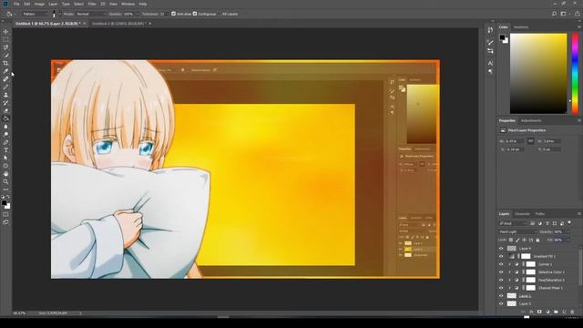 How To Make Anime Thumbnail | Free Template | Photoshop CC смотреть онлайн