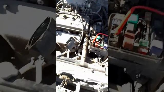 Toyota Caldina заглох двигатель при движении, и перестал работать стартер