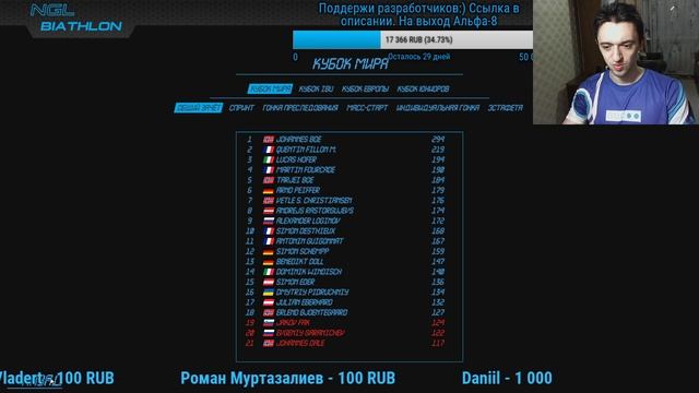 ИГРАЮ КАРЬЕРУ ЗА СЕБЯ NGL BIATHLON смотреть онлайн