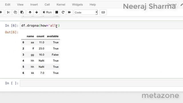 How to remove NaN from dataframe python ( pandas dropna ) смотреть онлайн