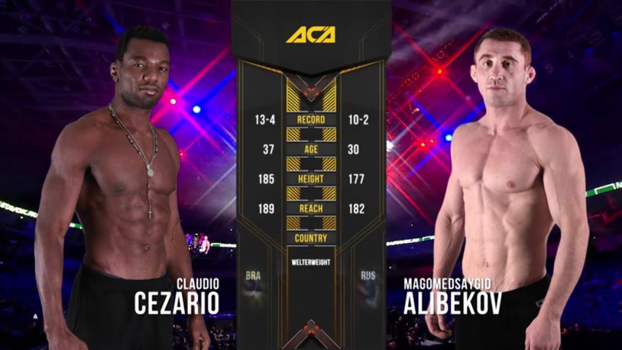 Клаудио Цезарио vs. Магомедсайгид Алибеков | Claudio Cezario vs. Magomedsaygid Alibekov | ACA 115 смотреть онлайн