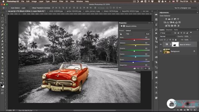 Photoshop master class - mastering adjustment layers in photoshop - Non destructive photo editing смотреть онлайн