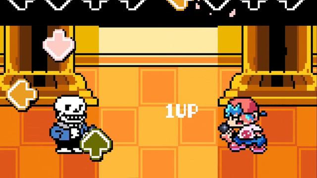 Sansational in Pixel | FNF Indie Cross | Undertale Style (Pacifist Route) смотреть онлайн