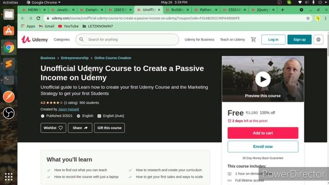 Udemy Free Courses with Certificates | Udemy Coupons | Learning Course #FreeCourses смотреть онлайн