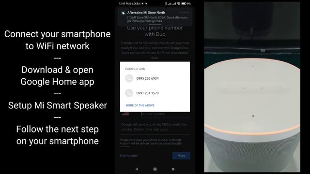 How To Setup Mi Smart Speaker With Google Home App