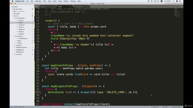 76 Map Dispatch to Props 1 смотреть онлайн