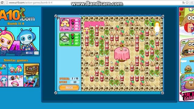 Bomb it 4. Взорви это 4. Игры А10. смотреть онлайн