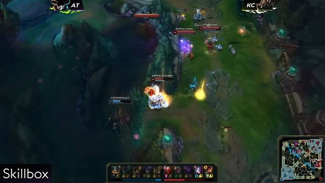 Переиграл противников одним мувом - Топ моменты League of Legends смотреть онлайн