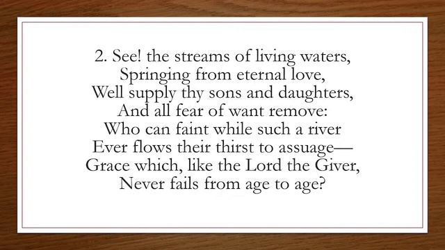 Glorious Things of Thee are Spoken - Original Christian Hymns #333 смотреть онлайн