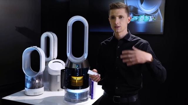 Увлажнитель-очиститель воздуха Dyson PH01 - функция увлажнения смотреть онлайн