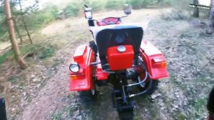 Честный первый обзор Минитрактора rossel XT-184D