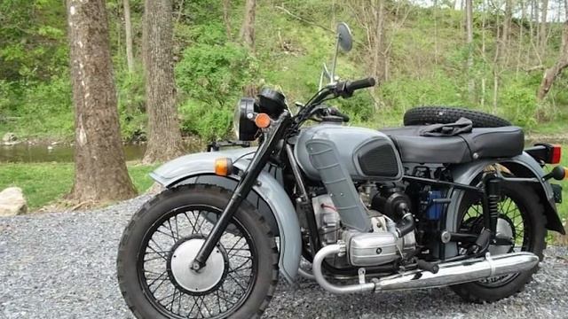 Что за мотор был у этого мотоцикла СССР, что он пер как вездеход? смотреть онлайн