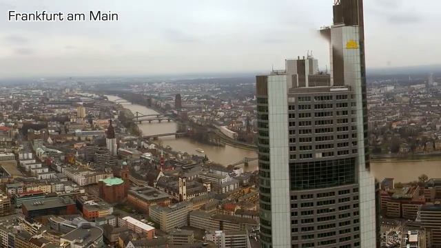 Maintower Frankfurt am Main Panorama смотреть онлайн