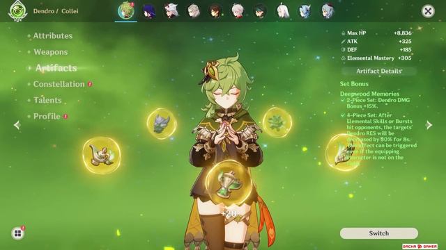 UNLEASH NEW POWERFUL REACTIONS WITH THIS COLLEI BUILD (Genshin Impact) смотреть онлайн