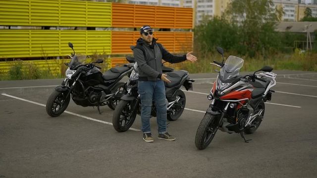 HONDA NC750X 2021. Совсем другой мотоцикл. смотреть онлайн