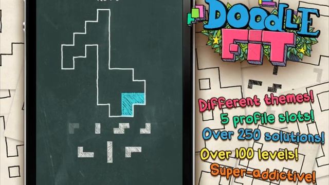 Doodle Fit - Gameplay Trailer смотреть онлайн