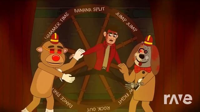 Banana Split/Fnaf 4 Lhugueny Mashup | RaveDj смотреть онлайн