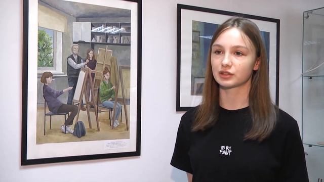 Выставка выпускников ДХШ смотреть онлайн