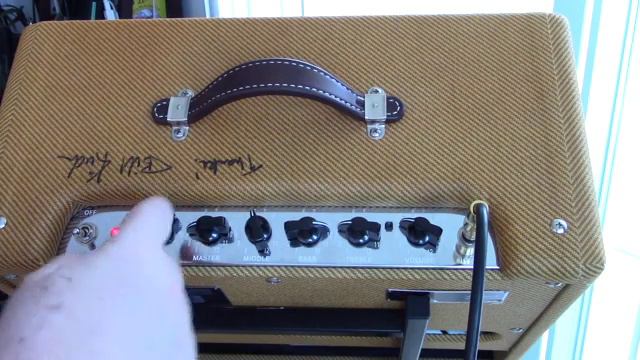 Fender Blues Junior NOS Settings смотреть онлайн