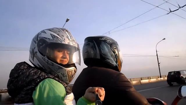 Китайский скутер. Открытие сезона 2015. смотреть онлайн