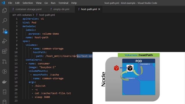 Kubernetes Volumes | Kubernetes Simplified | DevOps смотреть онлайн