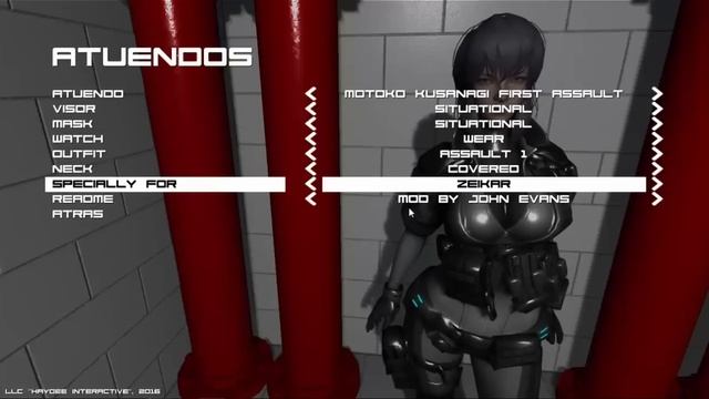 Motoko -Ghost in the Shell- [3 MODs in 1] in Haydee смотреть онлайн
