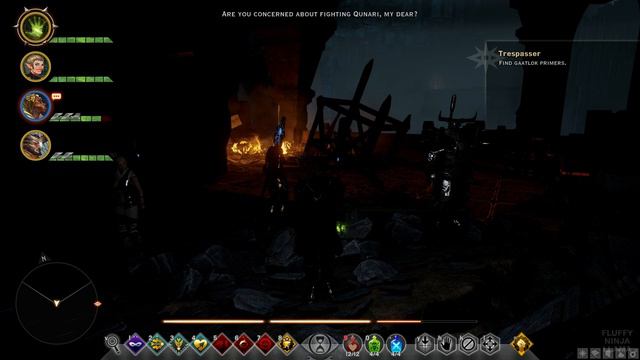 Dragon Age: Inquisition - Trespasser - Sera-bas just like Saarebas (Bull & Sera hilarious banter) смотреть онлайн