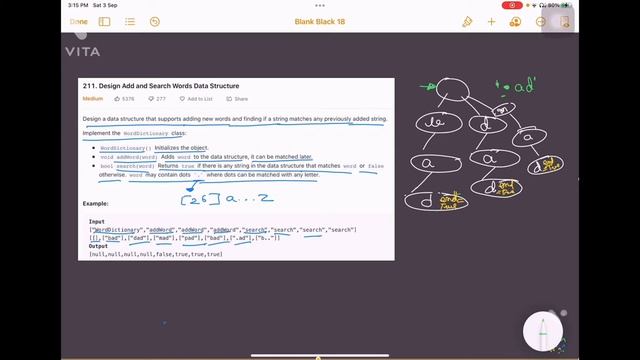 Design Add and Search Words Data Structure | LEETCODE 211 | Solution & Explanation смотреть онлайн