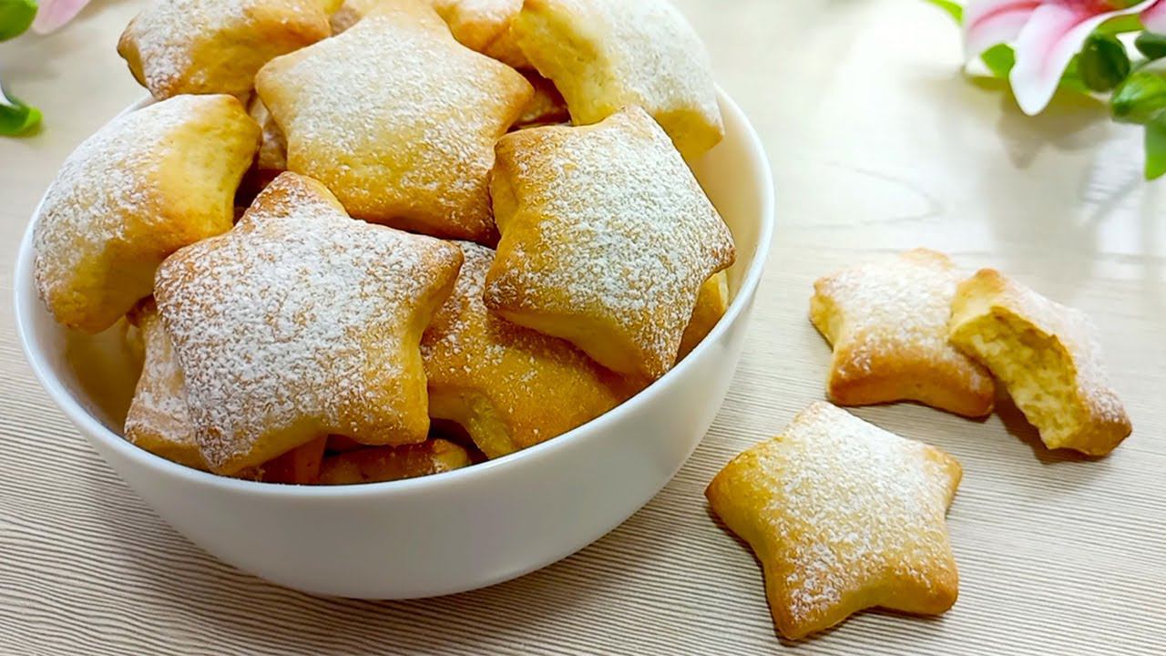 Самое вкусное и самое быстрое печенье! Из ПРОСТЫХ Продуктов! смотреть онлайн