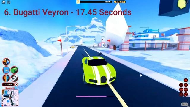 Top 10 FASTEST Vehicles in Roblox Jailbreak! (Jan 2021) смотреть онлайн