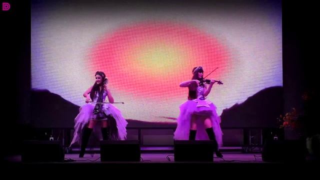 Violin Group DOLLS на показе Russian word in fashion (клуб "Пряник", Тула) смотреть онлайн