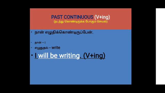 #4 - Part 4 Future Continuous Tense | Spoken English in Tamil | Daily use English Sentences смотреть онлайн