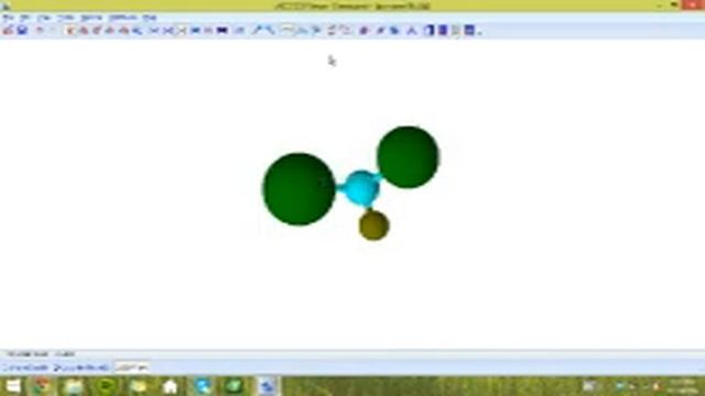 3-D modeling using ACD/ChemSketch смотреть онлайн