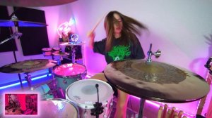TOP 10 BEST METAL BREAKDOWNS on DRUMS by Kristina Rybalchenko