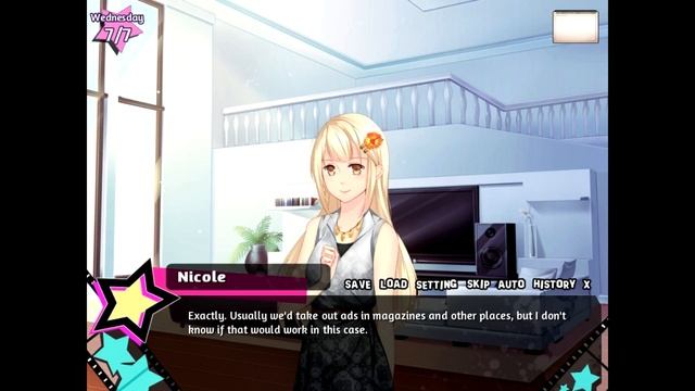 Backstage Pass Otome Nicole Walkthrough Part 28 Voiced смотреть онлайн