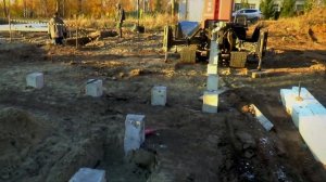 Подготовка участка к строительству. Планировка, дорога, коммуникации.